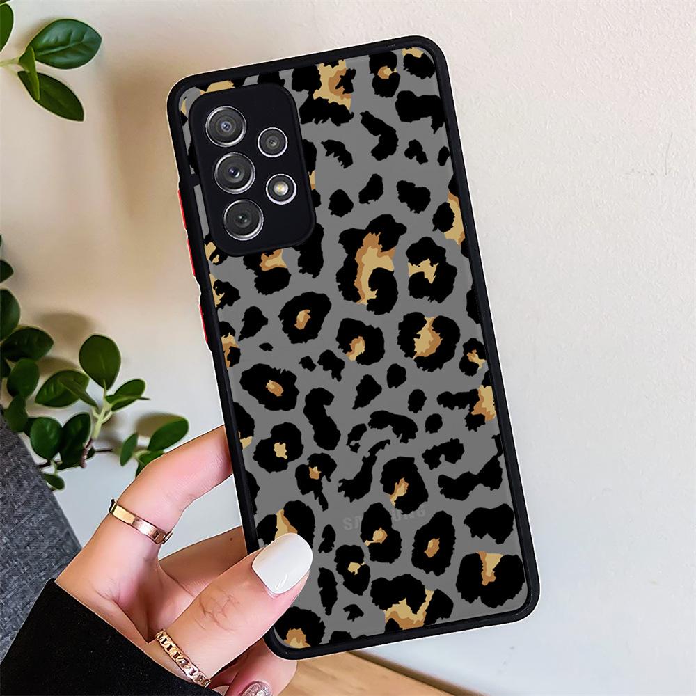 

Чехол с рисунком в виде леопардового сердца для Samsung Galaxy S24 для A13/S20FE - Skin Feel S20