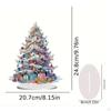 Weihnachtsbaum Desktop Dekoration Weihnachten Tischplatte Ornament Kunsthandwerk Geschenk Sammlerstück Künstlich