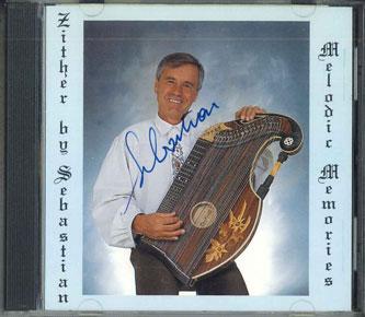 

CD AUSVOR VON SEBASTIAN - Zither Melody Memories SZD1006 Japan Classical Used