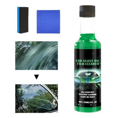 Car Glass Oil Film Cleaner Automotive Glass Oil Film Cleaner Car Glass Cleaner Water Spot Remover 150ml For Auto And Home