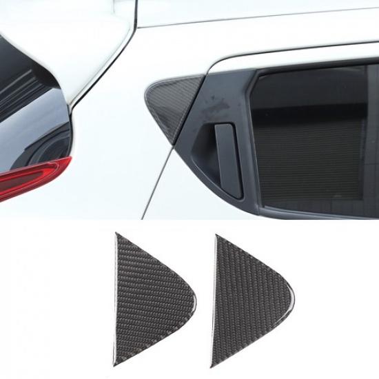 Soft Carbon Outer Door Handle Rear Triangle Trim Sticker For Nissan Juke 2011-19