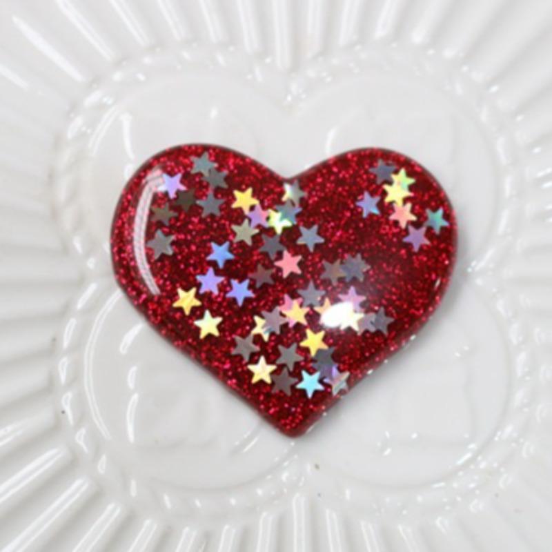 Shinning Heart Fridge Stickers Wedding Decoration Children Gifts Photo Wall Magnetic Stickers Heart Shaped Fridge Magnets