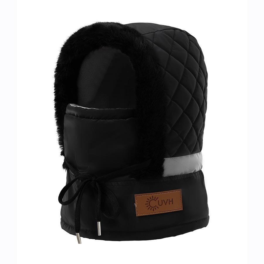 Korean Version Winter Hat Cycling Windproof And Cold Proof Lei Feng Hat Warm Scarf Face Mask Integrated Ear Protection Hood