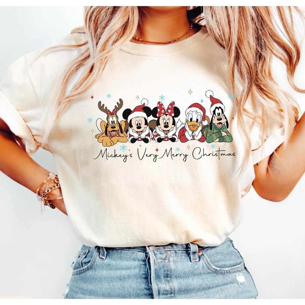 Hot Sale Disney Cartoon Castle Co Branded Printed T-shirt 2026 Men Women Summer New Harajuku Streetwear Fashion Large Loose Casual Short Sleeve Top