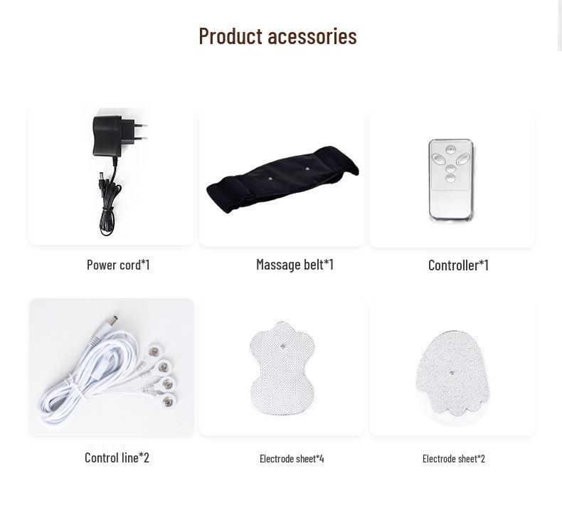 Low-Frequency EMS Foot Massager with Multi-Level Adjustment & Infrared Physiotherapy, CE Certified