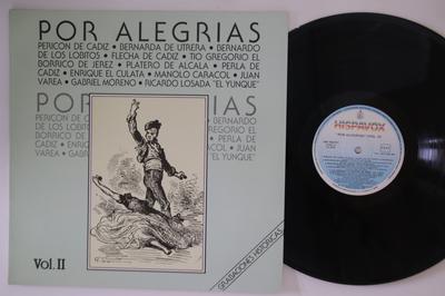 LP Record VARIOUS - Por Alegrias Vol.ii 0567922751 HISPA VOX 1989 Spain Latin Used