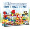 Creative Commercial Street View Building Mini Series Boys And Girls Birthday Gift Diy Assembly Small Particle Building Block