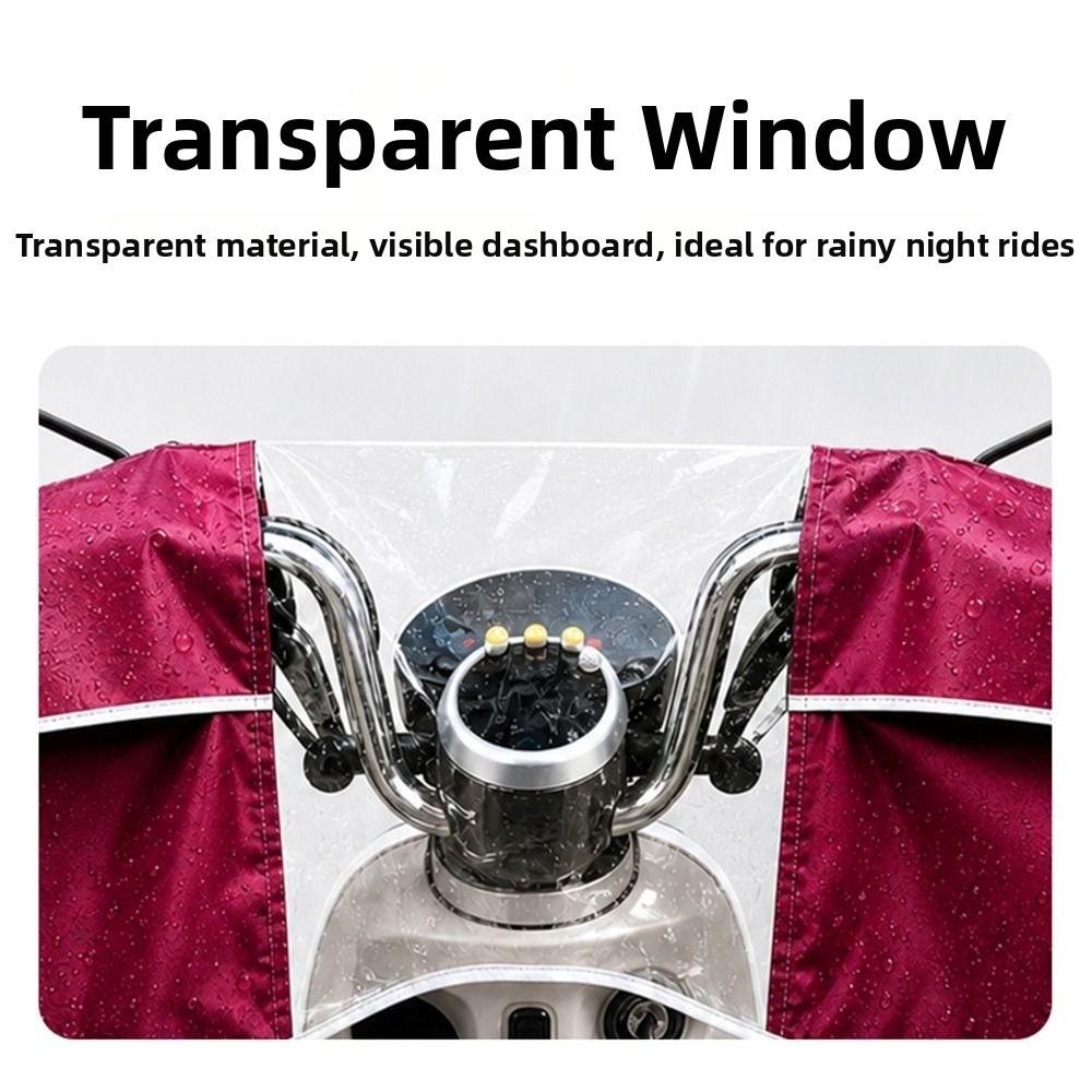 Uv Resistant Control Panel Protector Dustproof Motorcycle Handle Cover Travel