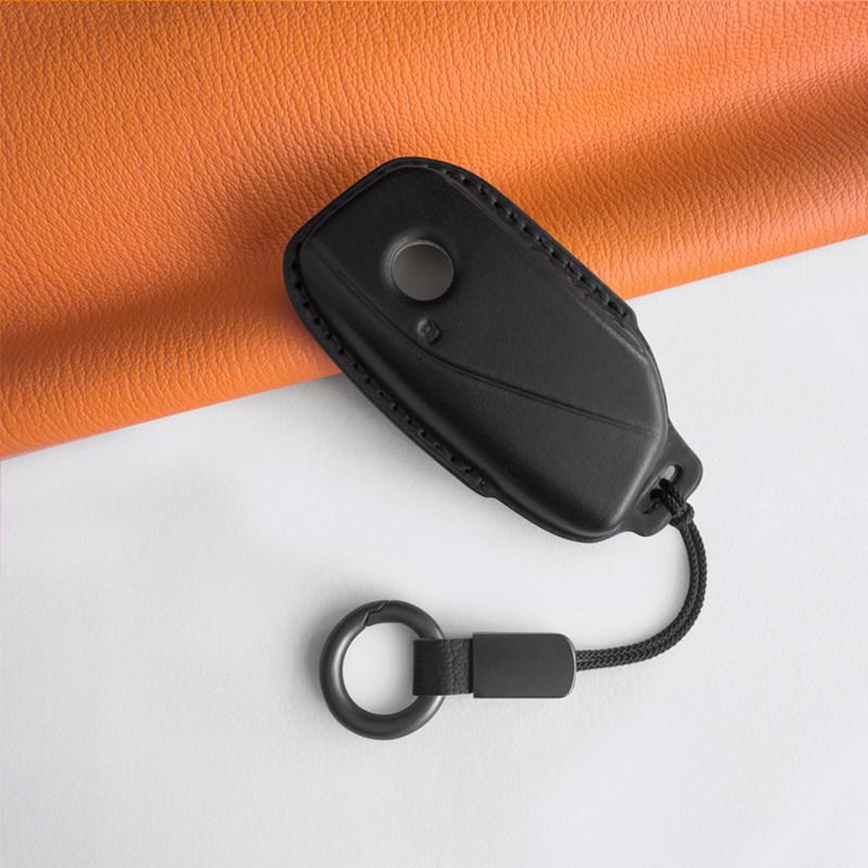 Porta-Chaves BMW em Couro Genuíno para Série 5, Série 7, X1, X2, X3, X5, X7, i5, ix3