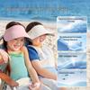 Rushan Kids Large Brim UV Protection Sun Visor Hat