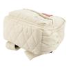 Paul Joe Accessories Quilted Backpack with Embroidered Cat Ivory & PJA-B1094 Design,