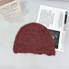 25 Early autumn retro handmade knitted hat hollow hook-up pullover hat versatile bag head hat tide