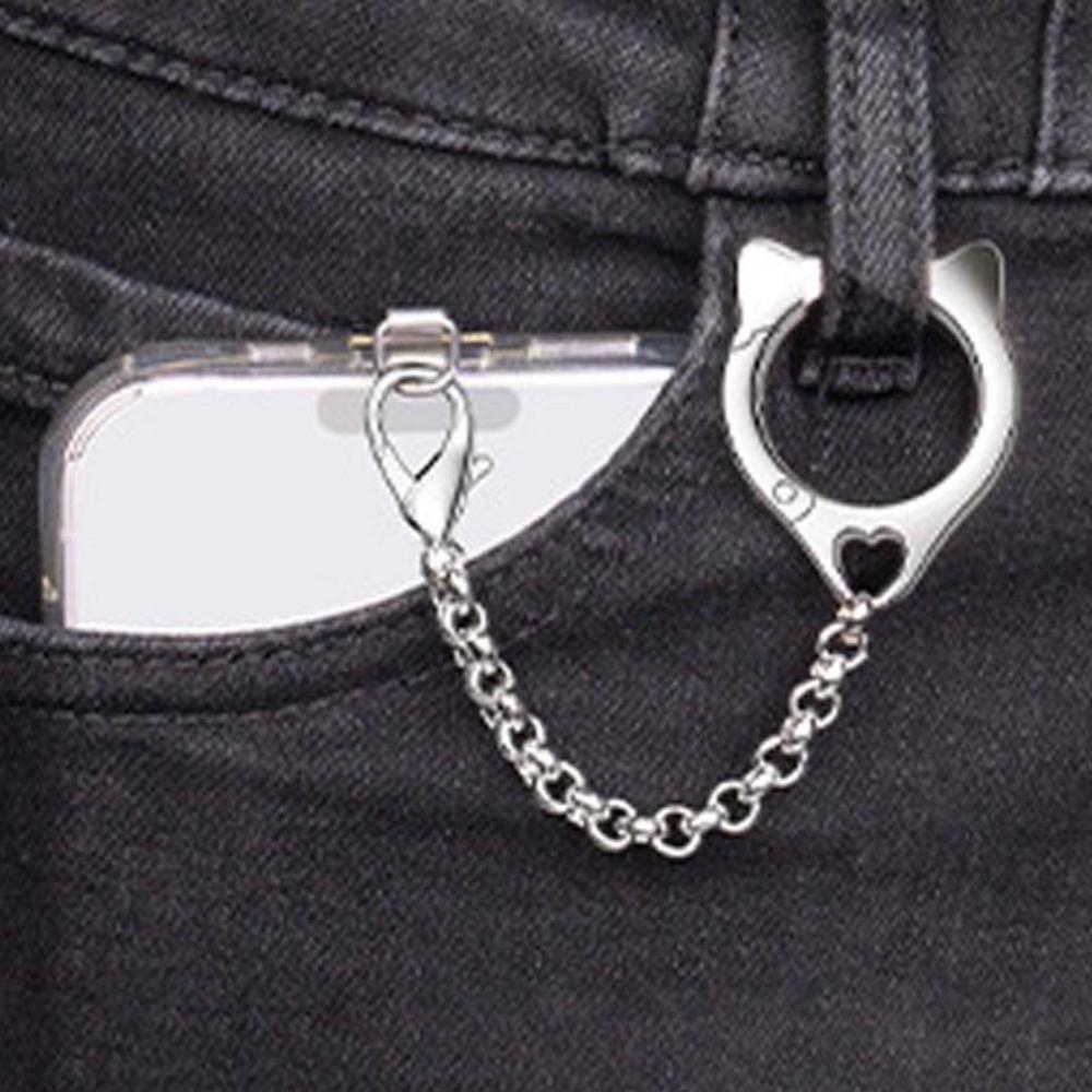 Metal Chain Cell Phone Strap Ring Buckle Mobile Phone Lanyard New Year Gift