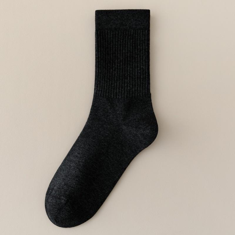 33% Wool Socks, Mid-Leg Socks, Warm In Winter, Fleece Thickened, And Brushed Boneless Stockings Inside