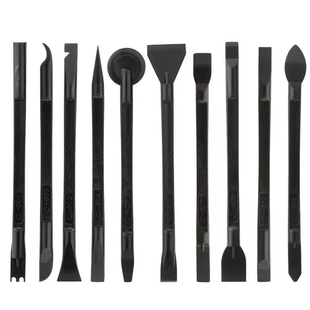 3-teiliges Brecheisen-Set: Werkzeuge aus Kunststoff, Metall, Edelstahl für Handyreparatur und Telekommunikationswartung