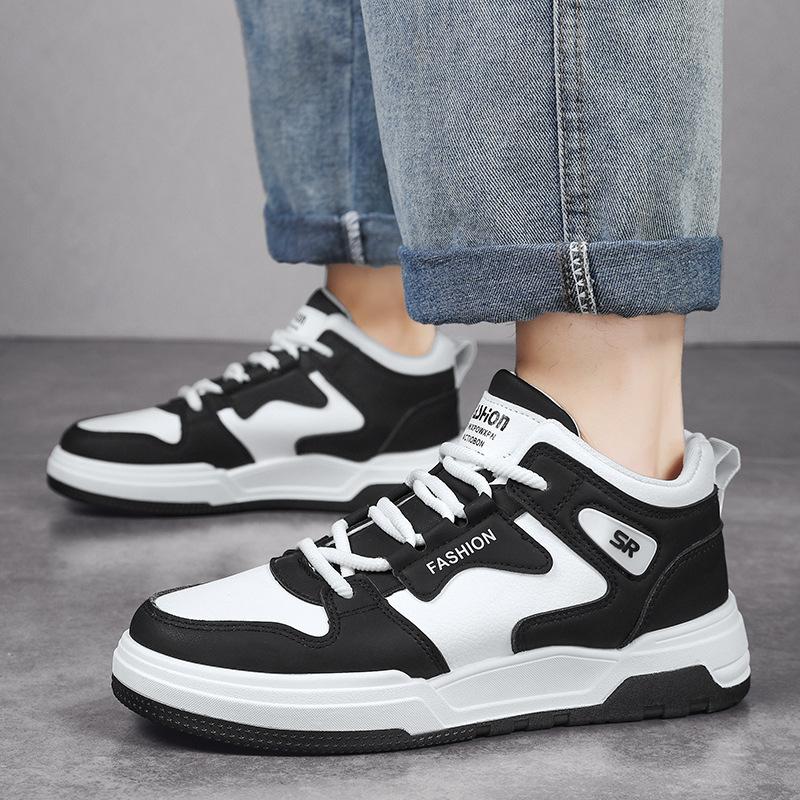 Men's shoes new winter high-top shoes versatile board shoes youth casual sports shoes men