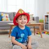 Fireman Hat Simulation Fireman Hat Makeup Toys Adjustable Fireman Safety Helmet Security Plastic Fireman Hat Toy Game Players