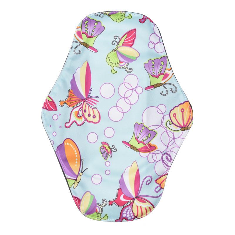 Sanitary Reusable Towels Pads Women Bamboo Cloth Washable Menstrual Safety Pads