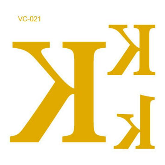 Waterproof Metallic Sports & Party Letter and Number Tattoo Stickers