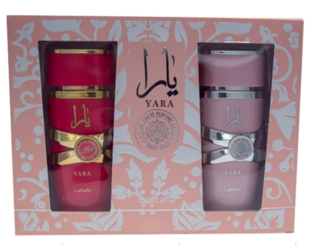 YARA Lattafa Middle Eastern Perfume Set - Two Bottles