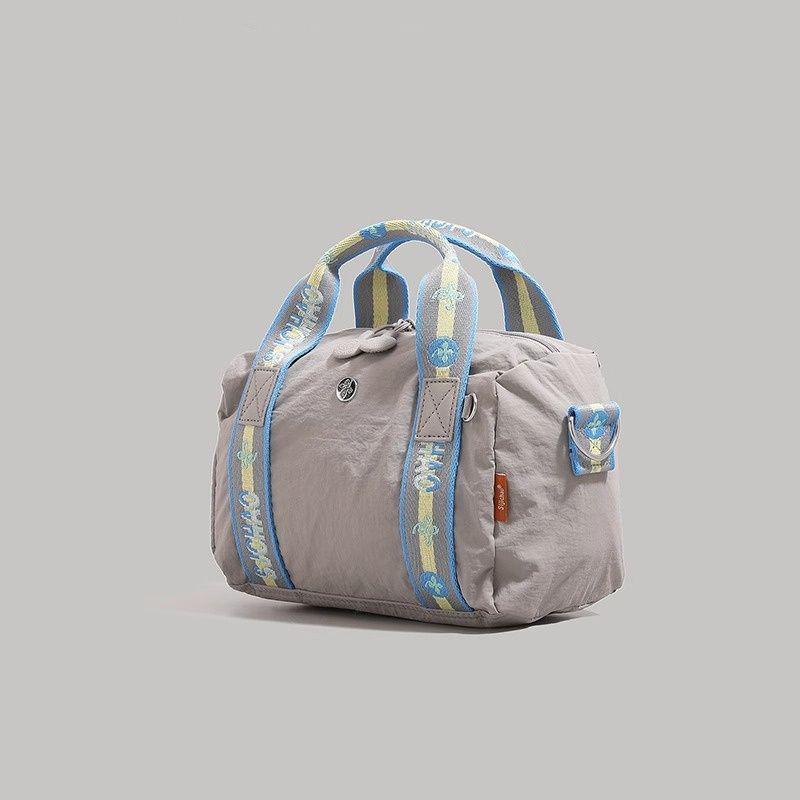 Women's Versatile Nylon Bowling Bag - Simple Crossbody & Shoulder Handbag