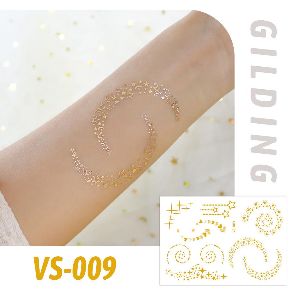 Trendy European Music Festival Waterproof Face Tattoos & Freckle Stickers