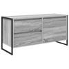 TV Stand Grey Sonoma 100 X 36 X 49.5 Cm Engineered Wood