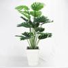 Artificial Plants Green Palm Leaves Monstera Home Garden Living Room Bedroom Balcony Decoration Tropical Plastic Fake Plant Long