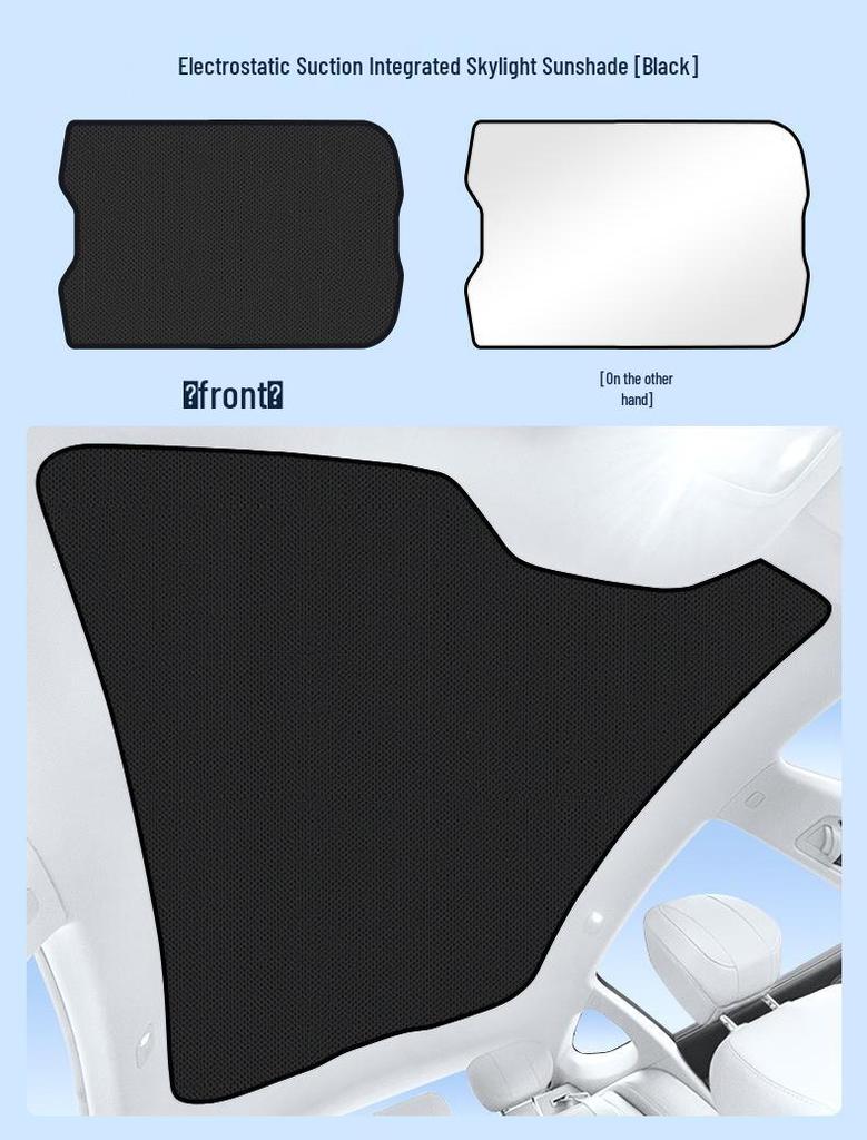 Nezha GT 23 Sunroof Sunshade: Static Heat Insulation, Sun Protection, Privacy, Opaque