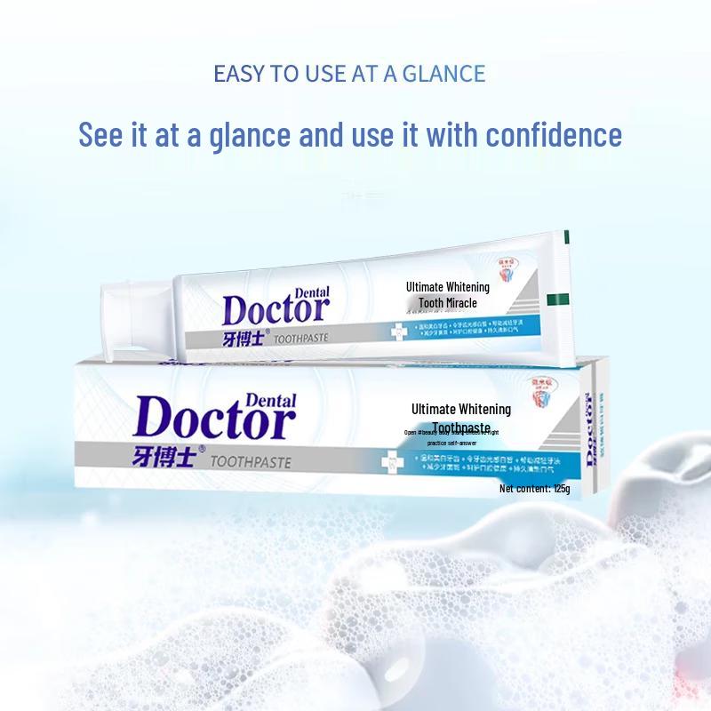 Dr. Dental Plant Extract Complete Care Gum & Whitening Toothpaste Set