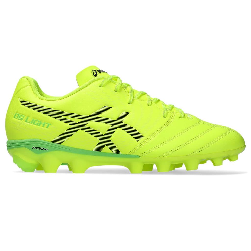 Asics DS LIGHT JR GS 1104A054 Soccer Size 750 Size 2E Shoes, Unisex, (Safety Yellow/Black), 23.5 Cm,