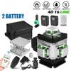 16 Lines 4D Laser Level Green Line SelfLeveling 360 Horizontal And Vertical Super Powerful Green Laser Level APP Control New