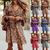 Women's Fashion Summer Spring V-Neck Casual Dresses