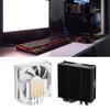 4 Heat Pipe Top Down CPU Cooling Fan 3800RPM Fast Speed Cooling Radiator for 1700/1200/1150/1366/1356 Platform