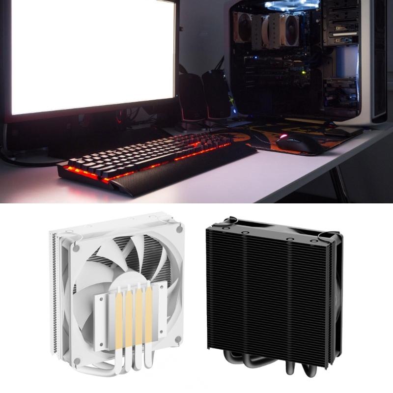 4 Heat Pipe Top Down CPU Cooling Fan 3800RPM Fast Speed Cooling Radiator for 1700/1200/1150/1366/1356 Platform