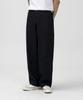 Tofi Natural Linen Denim Wide Pants (Black)