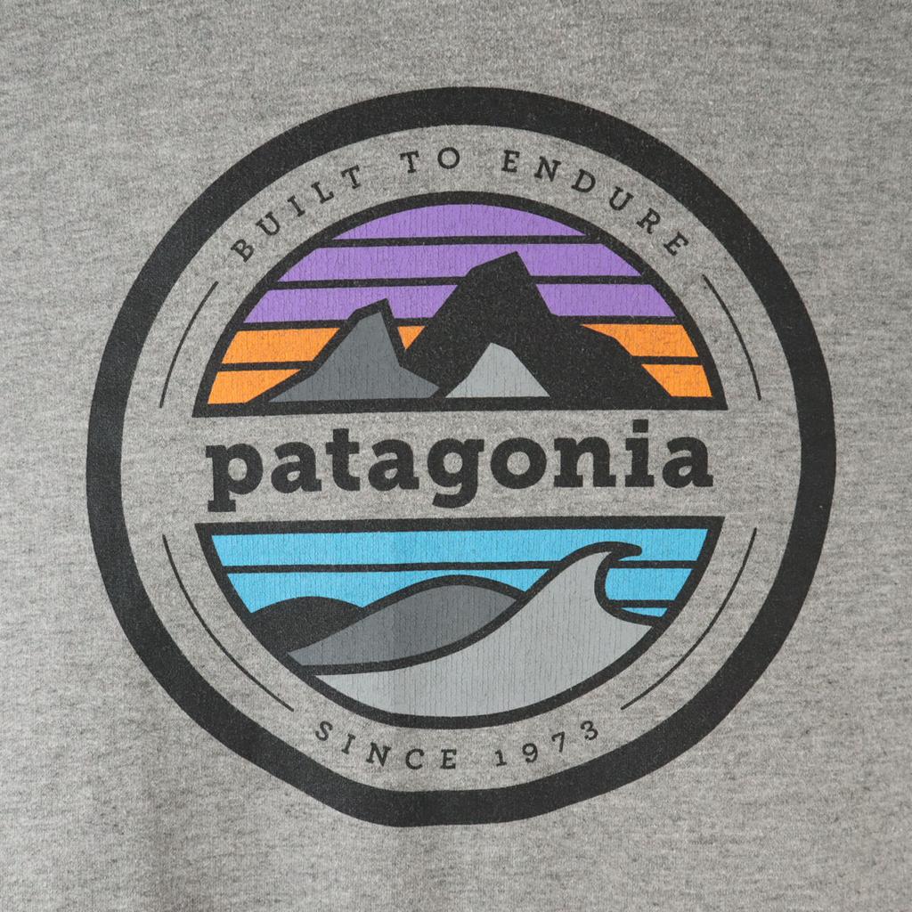 Patagonia Sweat Zip Hoodie M Gray 63000SP14 Kid's Used