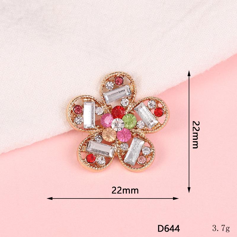 Five-Petal Diamond Flower Snowflake DIY Phone Shell Sticker