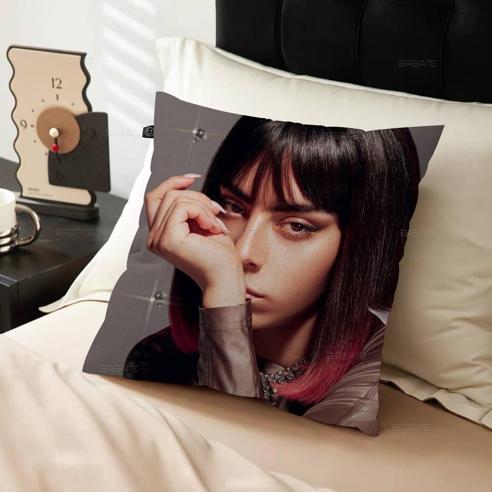 Singer C-Charli X-Xcx Pillow Cover For Bedroom Room And Living Room Sofa Decorative Cushion Cover
