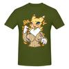 Renamon Outdoor Tshirt Japanesestyle Lazy Bright Colors Tee