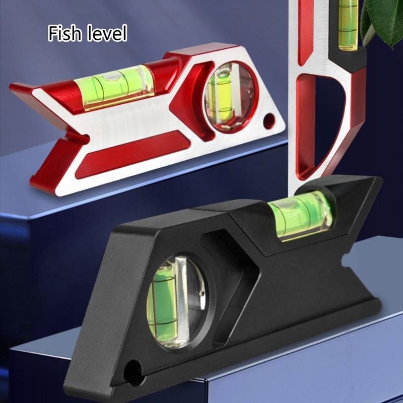 Portable Pocket Level Ruler Aluminum Alloy Measuring Level RulerVersatile & Durable Measuring Tool for Everyday Use