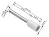 Sleeve Cable Termination 0.75/18Mm 100-Pieces
