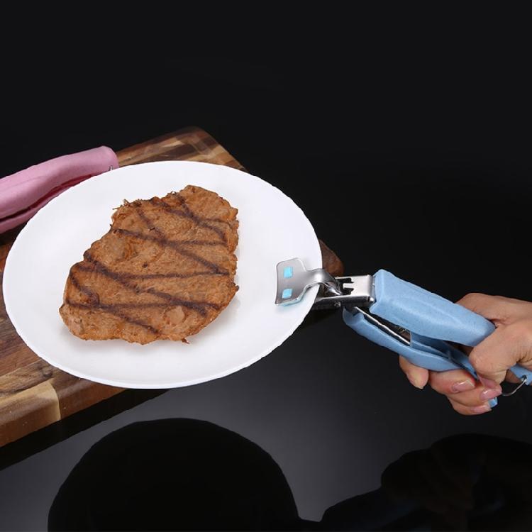 Multipurpose Dish Clamp Hot Plate Gripper Tongs For Safe Handling Of Hot Dishes In Homes Kitchens with Ergonomic Handle