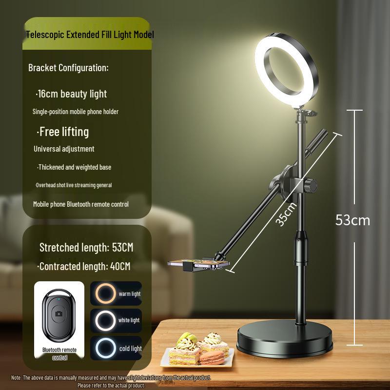 Professional Mobile Phone Holder for Overhead Shots - 2025 Model for Live Streaming, Vlogs, and Photography