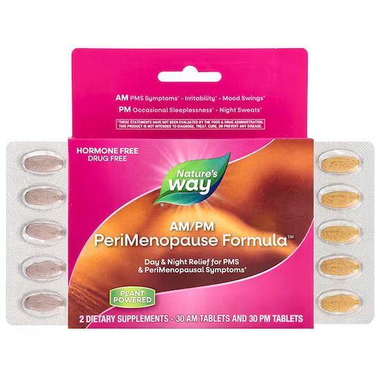 

Nature s Way-AM/PM PeriMenopause Formula, 60 Tablets