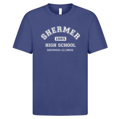 Shermer High School T Shirt 80s Teen Film The Breakfast Club Weird Science GT035
