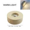Xiaomi Creative DIY Wooden Luminous Lamp Holder Touch Switch Rechargeable LED Light Dispaly Base Crystal Glass Resin Art Ornament