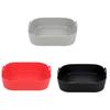 3Pcs Air Fryer Silicone Liners Reusable Air Fryer Silicone Pots