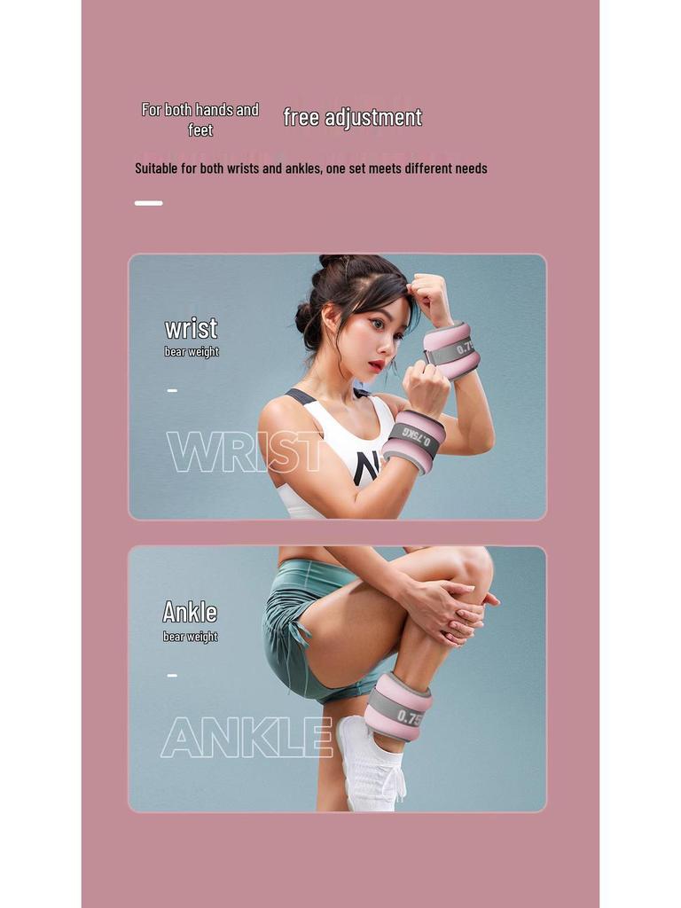 Sandbag Ankle & Wrist Weights for Running, Dance, Training & Outdoor Sports