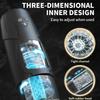 4 IN 1 Male Masturbation Automatic Telescopic Sucking Blowjob Vibrator Masturbator Cup Pussy Real Vagina Sex Toy Men Penis Exerciser Increase Erection